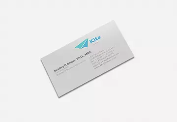 Metallic Shimmer Business Cards