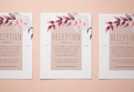 Reception Cards Printing