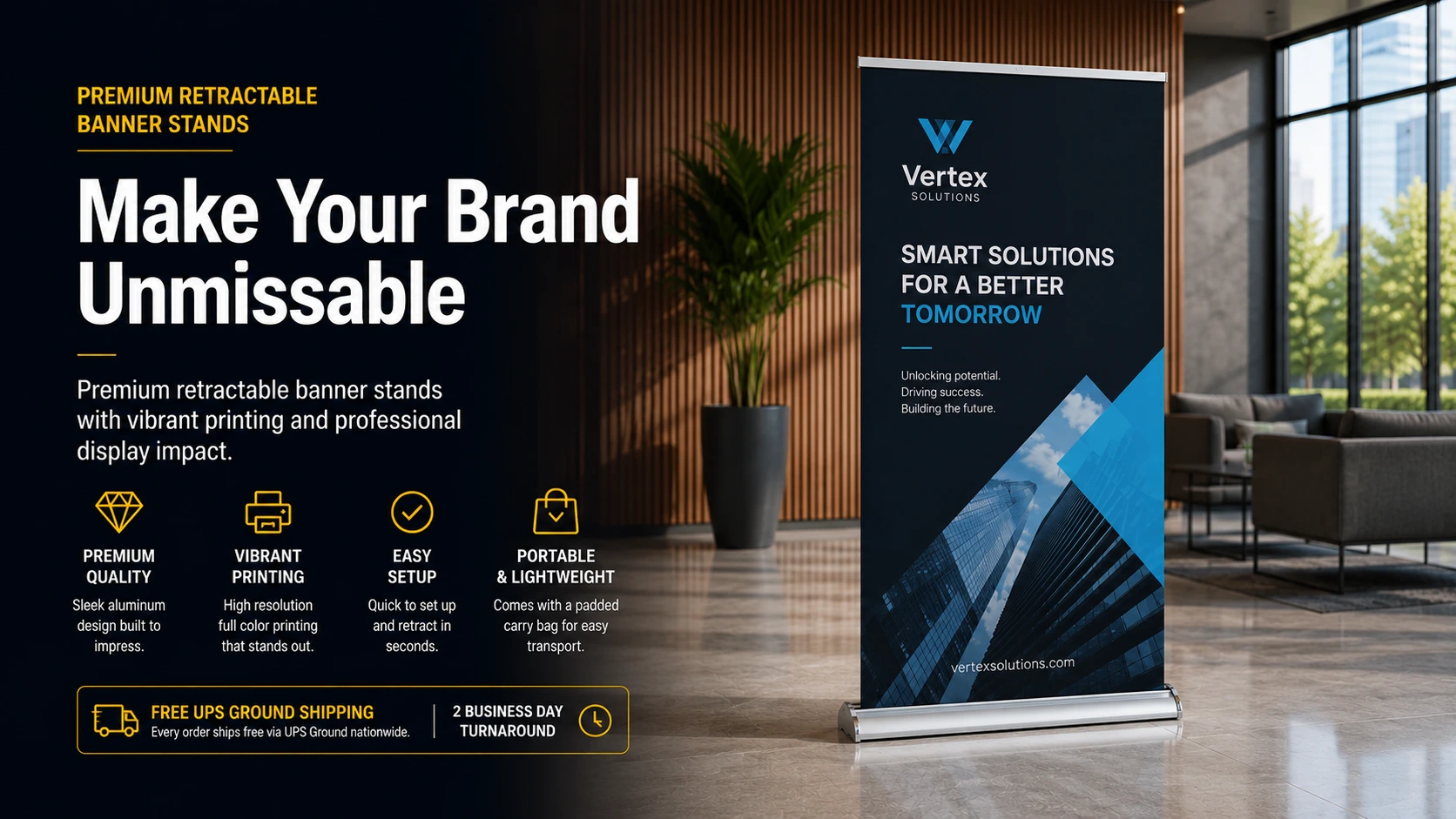 premium retractable banners