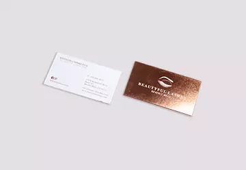 Foil Stamp Business Cards Printing