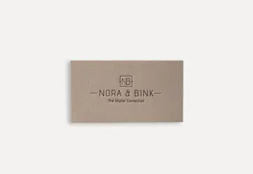 Letterpress business cards