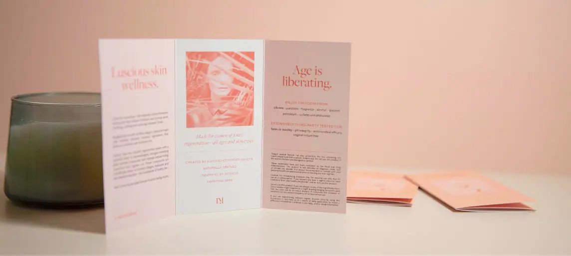 skin wellness brochure