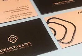 Raised Spot UV Business Cards