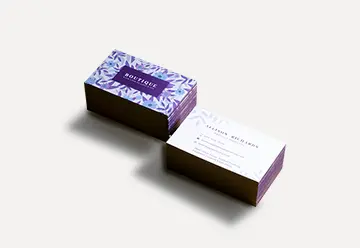 Edge Painted Business Cards