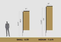 Rectangle Flag Sizes