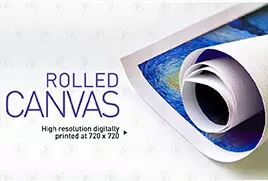 Rolled Canvas Printing