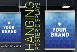 Hanging Poster Display system