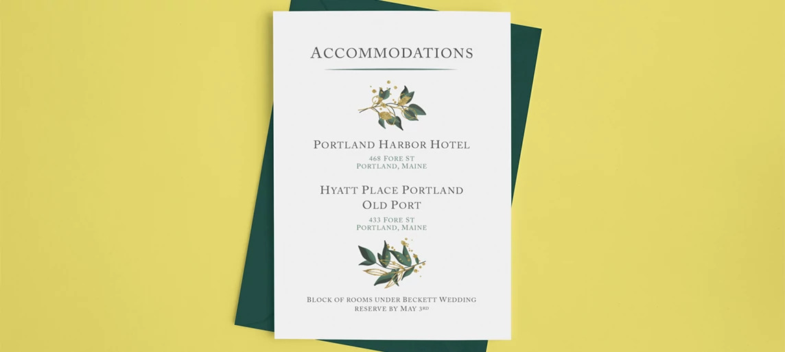 hotel-accommodation-cards-gold-image-printing
