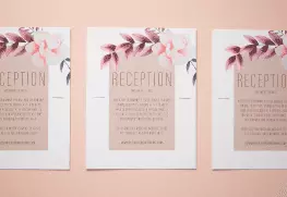 Reception Cards Printing