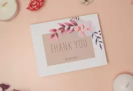 Custom Wedding Thank You Cards