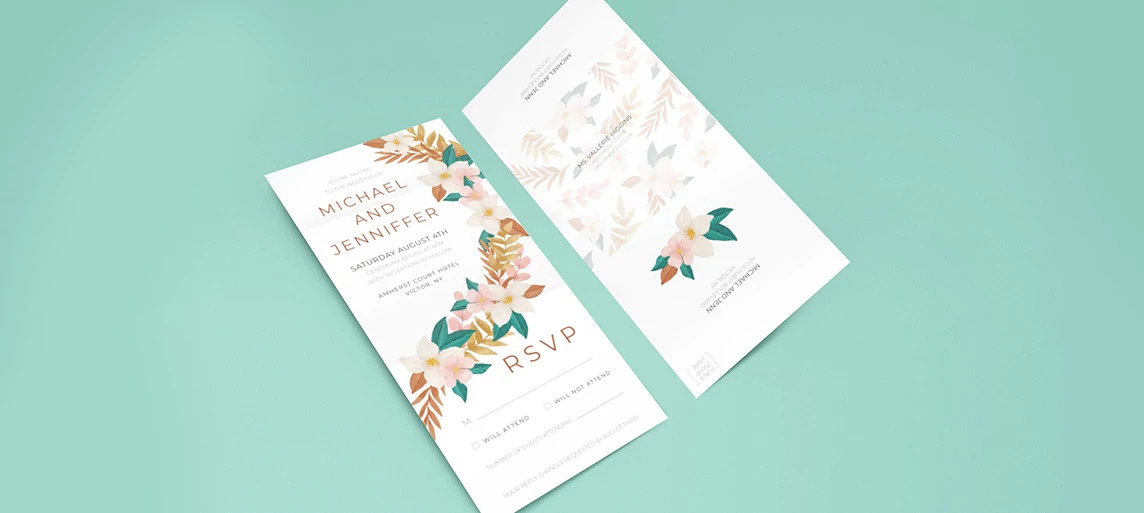 All-in-One Wedding Invitation Printing