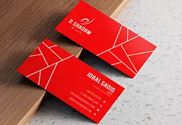 Colorplan Business Cards with White Ink