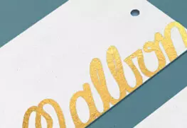 Foil Hang Tag 4