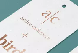 Copper Foil Hang Tag