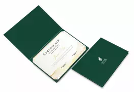 Custom Certificate Covers