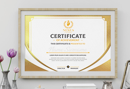 foil certificate 4