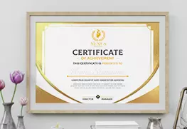 foil certificate 4