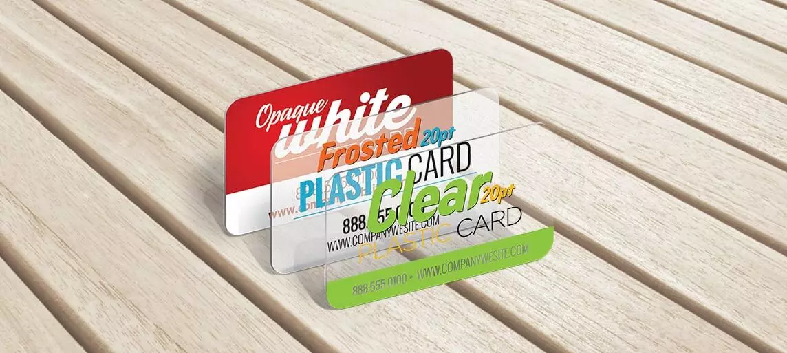 20pt Plastic Business Cards