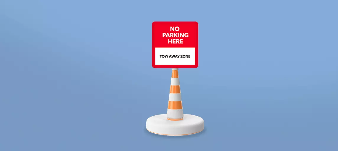 Parking Signs Cone
