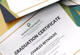 Graduation Certificates A