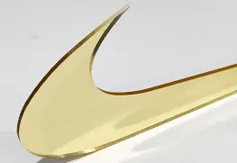 Gold Mirror Acrylic Cutout