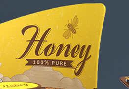 Custom Booth 1C Honey