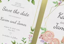 Save the Date Card Printing