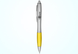 Curve Satin Pen - Yellow