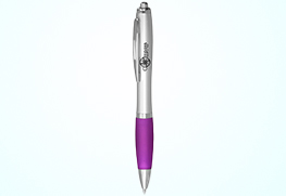 Curve Satin Pen - Purple