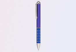 Rhinestone Pen - Blue