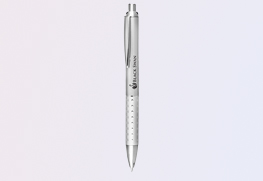 Rhinestone Pen - Silver