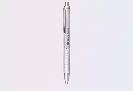 Rhinestone Pen - Silver