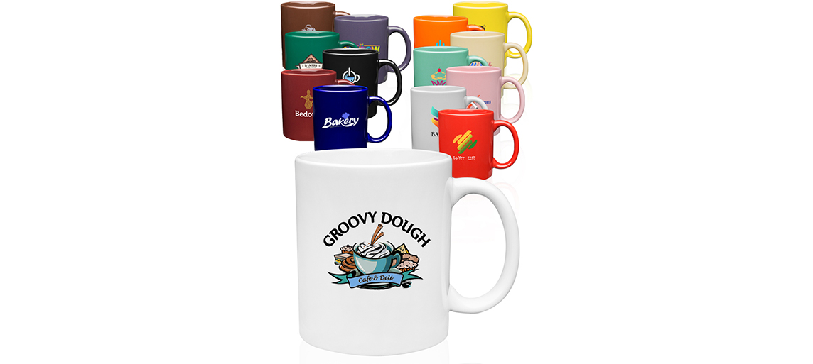 Ceramic custom mug Group photo