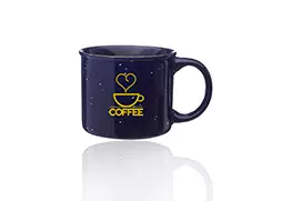 Campfire Coffee Mug blue