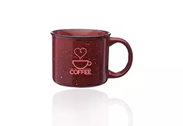 Campfire Coffee Mug Maroon