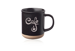 Aurora Clay Coffee Mug - Black