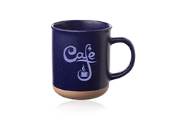 Aurora Clay Coffee Mug - Navy Blue