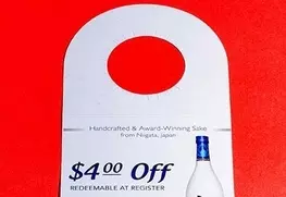 Bottle Neck custom hang tags