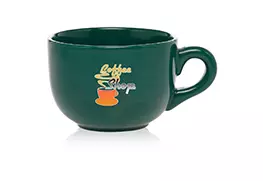 Cappuccino Custom Mug Green