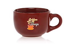 Cappuccino Custom Mug Maroon