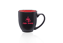 Bistro Two Tone Coffee Mug Group Red