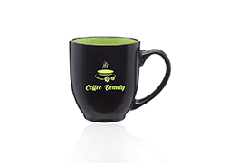 Bistro Two Tone Coffee Mug Group Lime Green