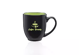 Bistro Two Tone Coffee Mug Group Lime Green