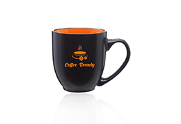 Bistro Two Tone Coffee Mug Group Orange