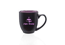 Bistro Two Tone Coffee Mug Group Purple