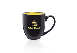 Bistro Two Tone Coffee Mug Group Yellow