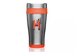 Insulated stainless steel Travel Mug Orange