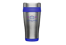 Insulated stainless steel Travel Mug Blue