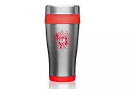 Insulated stainless steel Travel Mug Red