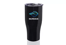 Stainless Steel Grip Travel Mug black